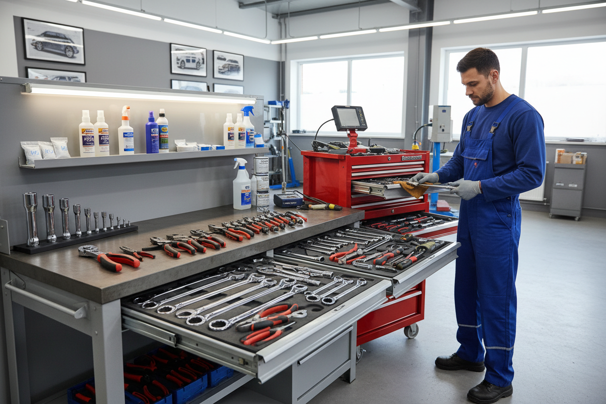 Come Prevenire l'Ossidazione degli Strumenti e delle Attrezzature nell'Officina Auto
