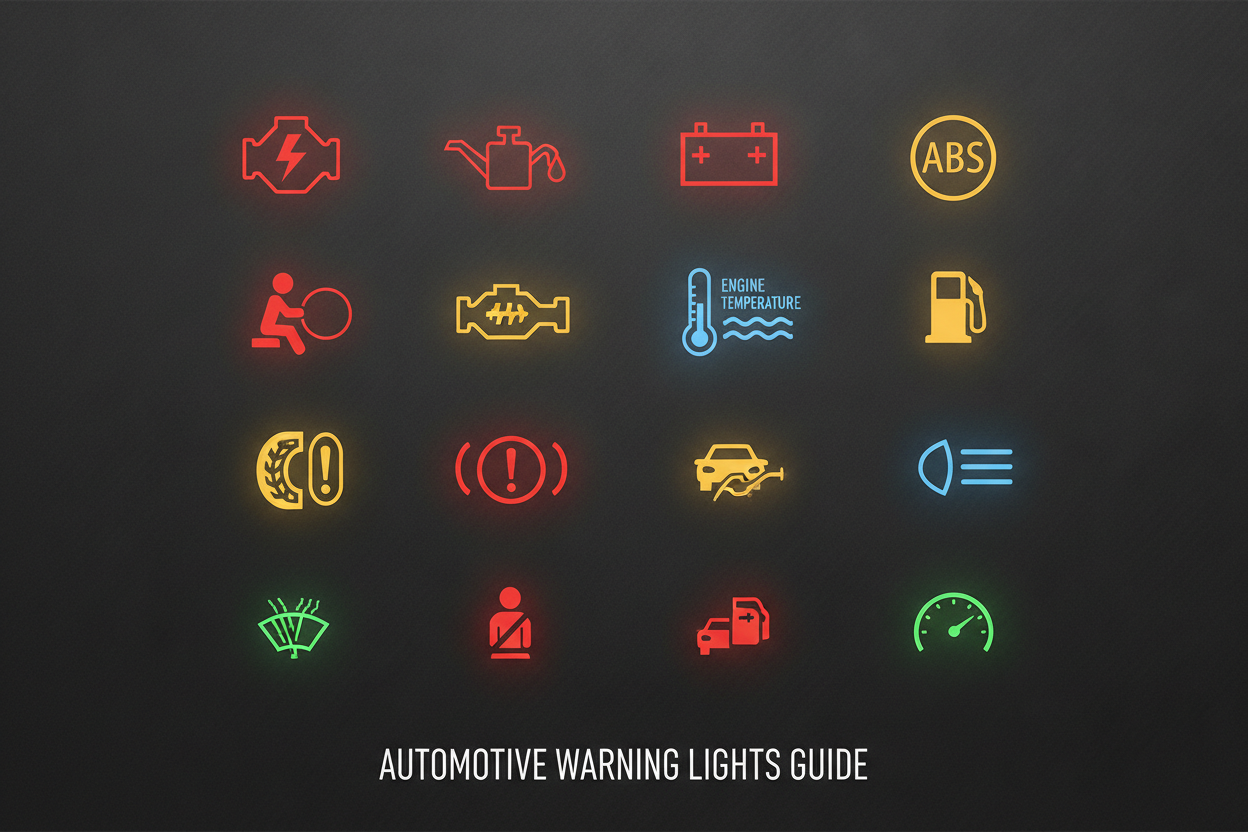 I 60 Indicatori del Cruscotto di un'Auto: Cosa Sono e Cosa Significano