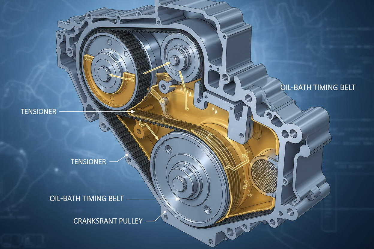 La Cinghia di Distribuzione a Bagno d’Olio: È Davvero un Problema? Facciamo Chiarezza!