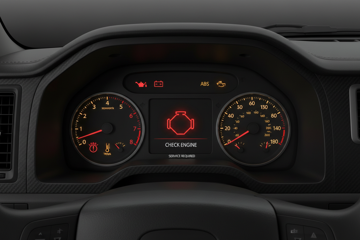 Le Luci di Avviso sul Cruscotto dei Camion: Significato, Cause e Sostituzioni Necessarie