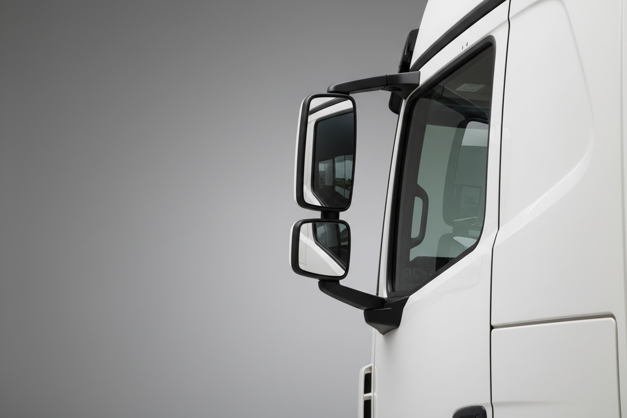 Retrovisori Camion: Perché Montano Due Specchi Uno Sopra l'Altro