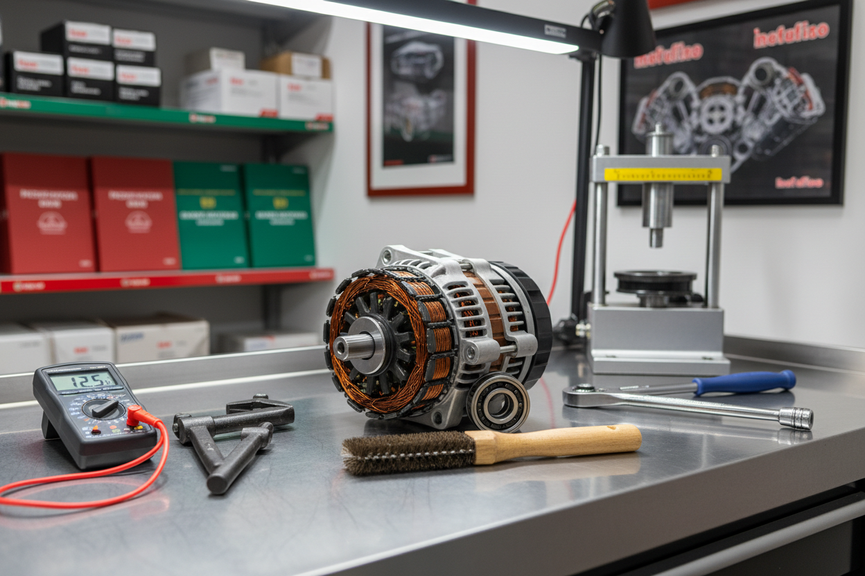 Ricondizionamento di un Alternatore: I 5 Strumenti Essenziali per un Lavoro Efficiente