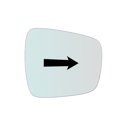 Vetro Specchio Retrovisore Lato DX Per Renault Grand Scenic IV (R9) dal 2016>