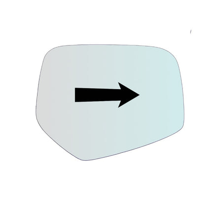 Vetro Specchio Retrovisore Lato DX Per Mitsubishi Pajero Sport III (KS) 2008>