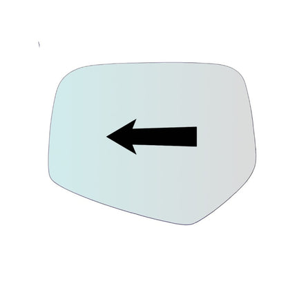 Vetro Specchio ASFERICO Lato SX-Guidatore Per Mitsubishi L200 II dal 2004-2015