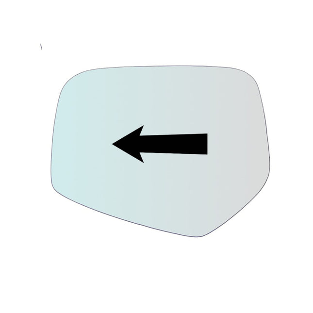 Vetro Specchio ASFERICO Lato SX-Guidatore Per Fiat Fullback dal 2004-2015