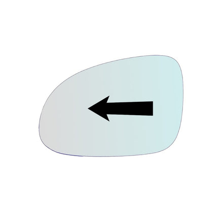 Vetro Specchio Retrovisore Lato SX Guidatore Per VW Sharan I (7M8) solo dal 2003-2009