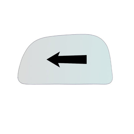 Vetro Specchio Retrovisore Lato SX Per Mitsubishi Space Star I (DG) dal 1998-2004