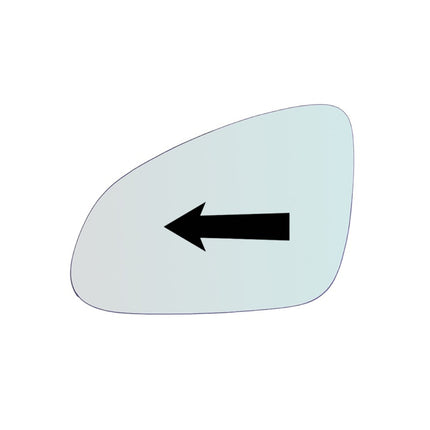 Vetro Specchio ASFERICO Lato Guidatore Per Opel Astra J dal 2010-2015