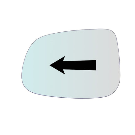 Vetro Specchio ASFERICO Lato Guidatore Per Volvo V40 II (525) dal 2012>