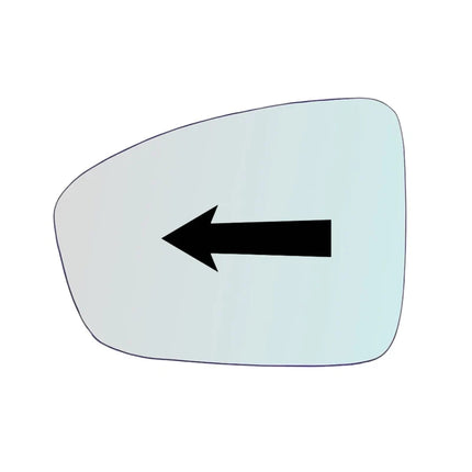 Vetro Specchio Retrovisore Lato SX-Guidatore Per Mitsubishi Colt VII dal 2023>