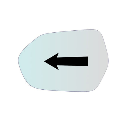 Vetro Specchio Retrovisore Lato Guidatore Per Toyota Yaris Cross (MXP) dal 2020>