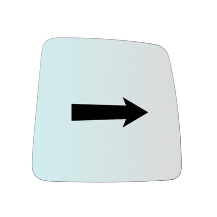 Vetro Specchio Retrovisore Lato DX-Passeggero Per Suzuki Jimny II solo dal 2007>