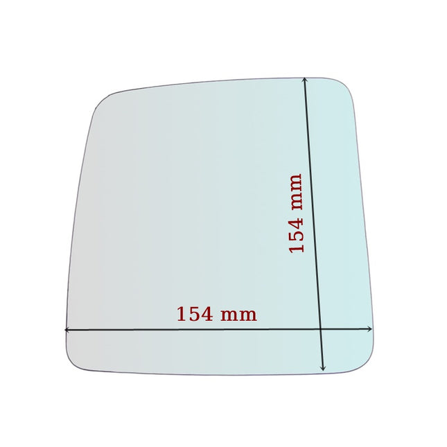 Vetro Specchio Retrovisore Lato SX-Guidatore Per Suzuki Jimny II solo dal 2007>