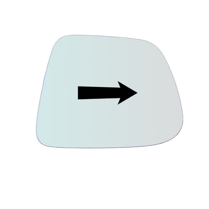 Vetro Specchio Retrovisore Lato DX Compatibile Per Chevrolet Orlando (J309) dal 2010>