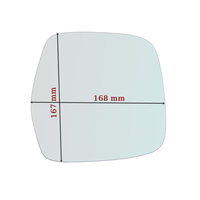 Vetro Specchio Retrovisore Lato SX Per Toyota Toyota Land Cruiser 100