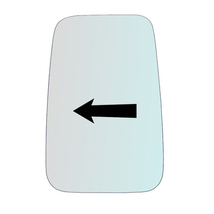 Vetro Specchio Retrovisore Lato SX Compatibile Per Mercedes LK/LN2 508D dal 1964-1997