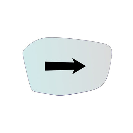 Vetro Specchio Asferico Lato DX-Passeggero Per DS 4 II (FR) dal 2021>