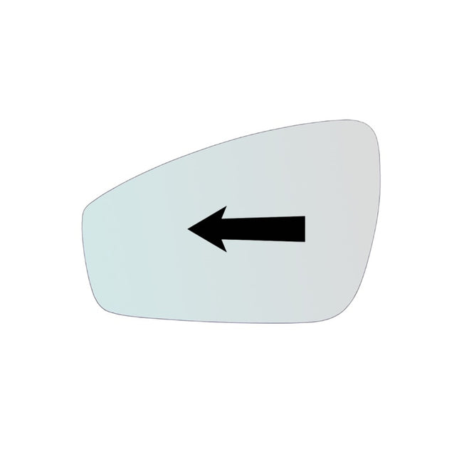 Vetro Specchio Retrovisore Lato SX-Guidatore Per Audi Q4 (F4) dal 2020>