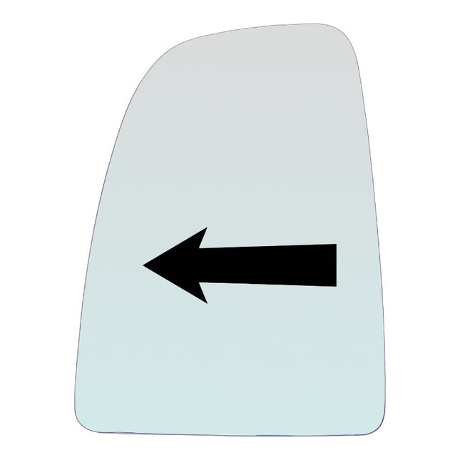 Vetro Specchio Retrovisore Lato SX Per Fiat Ducato III (250) dal 2006>