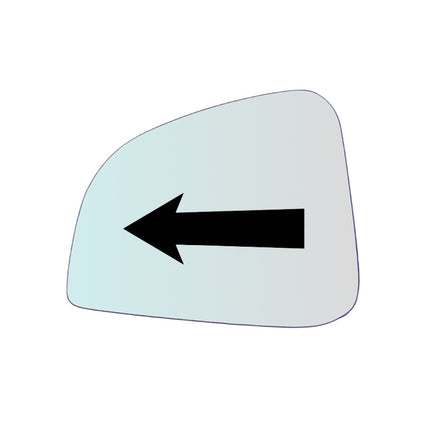 Vetro Specchio Retrovisore Lato-SX Compatibile Per Moto BMW RT 1100