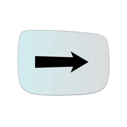 Vetro Specchio ASFERICO Lato DX-Passeggero Per Volvo XC60 I dal 2008-2013