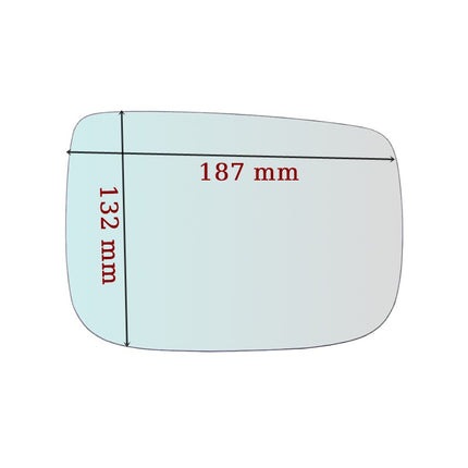 Vetro Specchio Retrovisore Lato Guidatore Per Volvo XC60 I dal 2008-2013