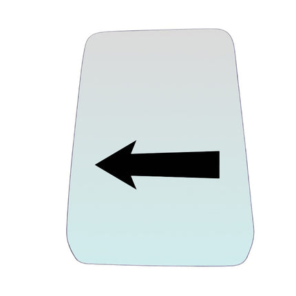 Vetro Specchio Retrovisore Lato Guidatore Per Toyota Land Cruiser I dal 1984-1999