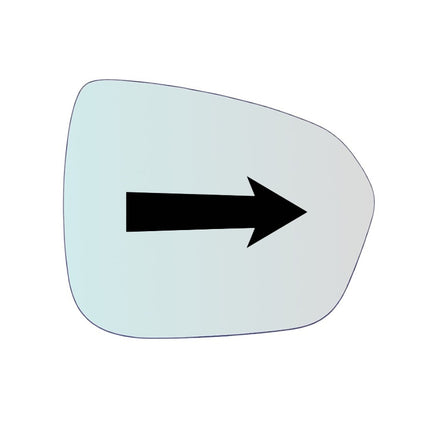 Vetro Specchio Con BLIND-SPOT Lato DX-Passeggero Per Dacia Biggster dal 2024>