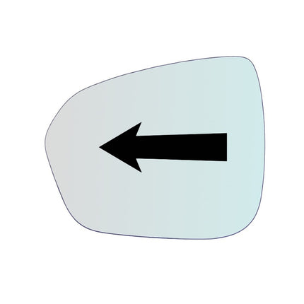 Vetro Specchio Retrovisore Lato SX Compatibile Per Dacia Duster III dal 2023>