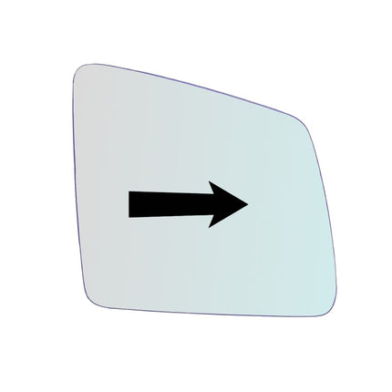 Vetro Specchio ASFERICO Lato Passeggero Per Mercedes Classe GL (X164) dal 2011>