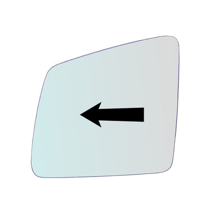 Vetro Specchio ASFERICO Lato Guidatore Per Mercedes Classe GL (X164) dal 2011>