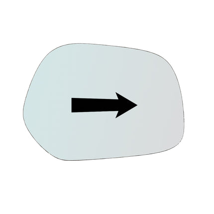 Vetro Specchio Retrovisore Lato DX Compatibile Per DR 5.0 SUV dal 2019>