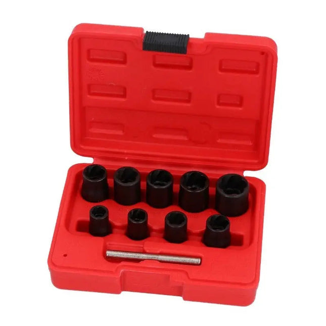 Kit Estrattori Per Dadi | Bulloni Attacco 3/8" 10 Pezzi - BIBA-RICAMBI