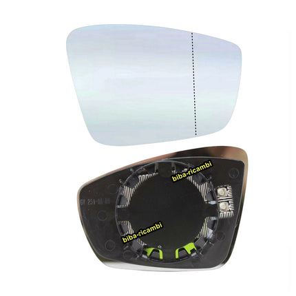 Specchietto Retrovisore ASFERICO Lato Passeggero Per Skoda Fabia III (NJ) dal 2014>