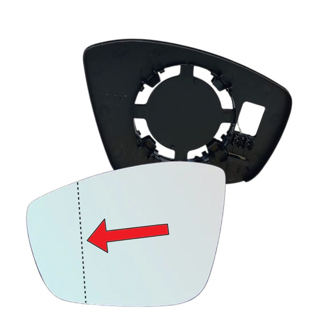 Piastra Specchio Retrovisore Asferica Lato SX-Guidatore Per DS9 dal 2020>