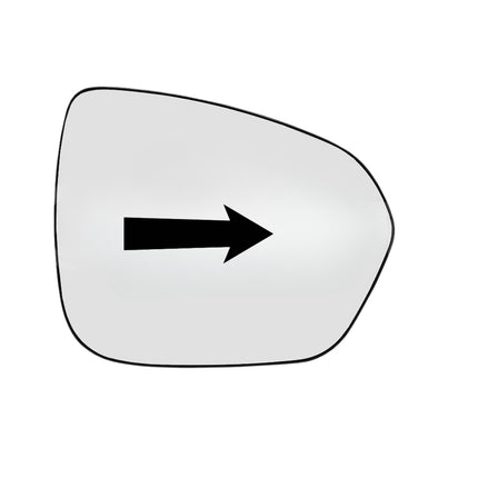 Piastra Specchio TERMICA Lato DX-Passeggero Per Renault Espace VI dal 2023>