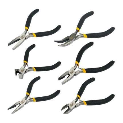 Mini pinze da elettronica, 6 pezzi, lunghezza 125 mm VOREL