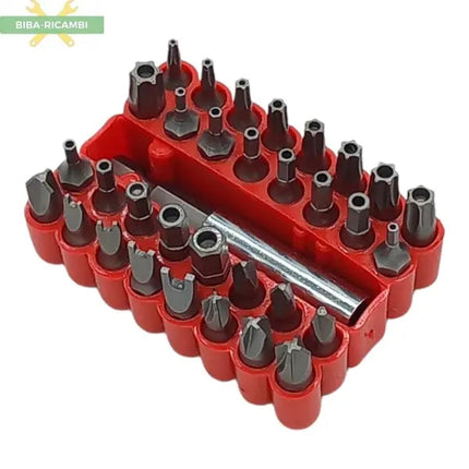Set di 33 Pezzi di Inserti per Avvitatore VOREL