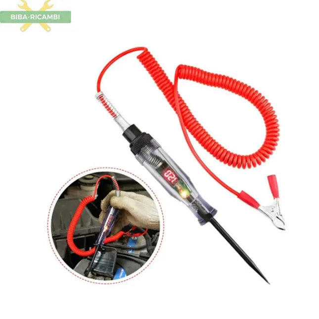 Tester Corrente Con Display | Tester Per Circuiti Auto 6-24V BIBA-RICAMBI