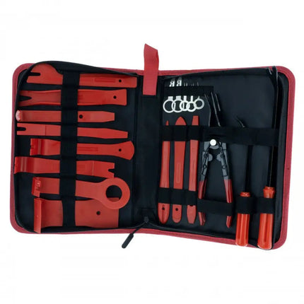 Leve In Plastica Per Interni & Carrozzeria Auto (19 pezzi) - BIBA-RICAMBI