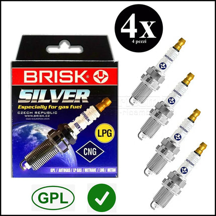 Kit 4 Candele di Accensione GPL Per Fiat Panda 750 29KW | Motore: 156A4.000