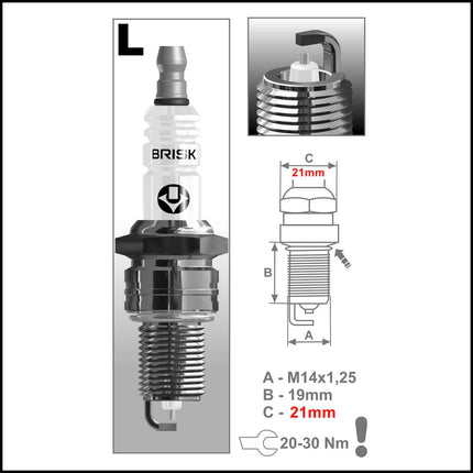 Kit 4 Candele di Accensione GPL Per Fiat Panda 750 29KW | Motore: 156A4.000