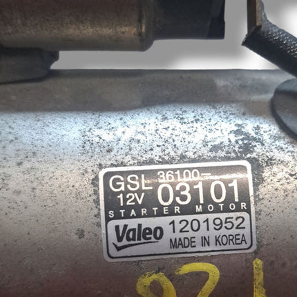 Motorino avviamento Hyundai I20 1.2 benzina (2012 -2018) COD:36100-03101